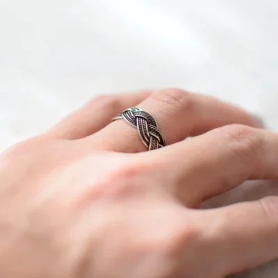 Anillo Atlas - Alpaca