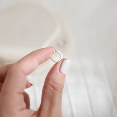 Aros Hang Silver - Acero quirúrgico