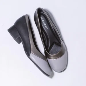 145055-3 Piccadilly Zapato Negro/ Gris/ Metalizado — Calzados Pons / Vardot, Bahía Blanca