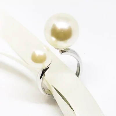 ANILLO MEDIO SIN FIN CON RUBI ROSA COD: 8222