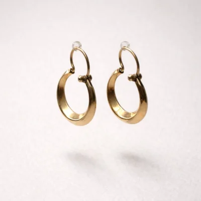 AROS CRIOLLOS 15MM ORO 18K
