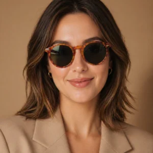 GAFAS CAOBA