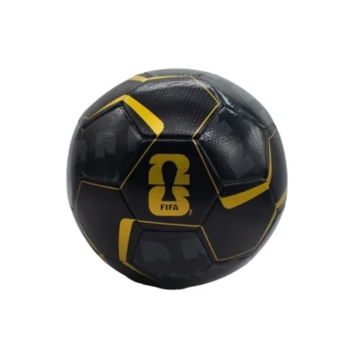 Pelota de futbol FIFA mundial hero 2026 negro y dorado