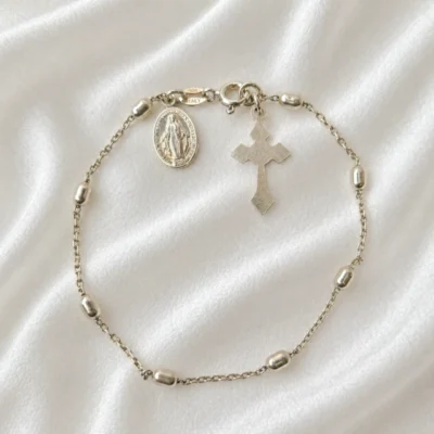 PULSERA DENARIO DE PLATA 925 COD: 10276