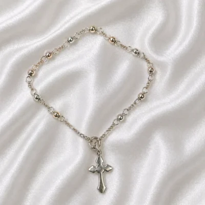 PULSERA DENARIO DE PLATA 925 COD: K10276