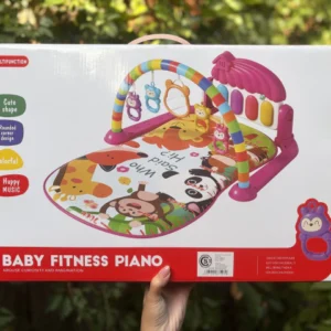 Gimnasio Baby Fitness Piano Musical (Rosa)