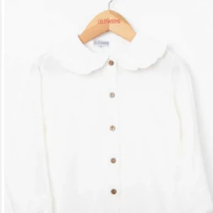 Camisa cotton blanca #5026