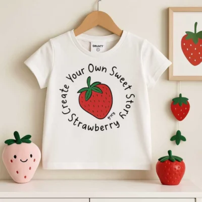 Remera frutilla natural #4200