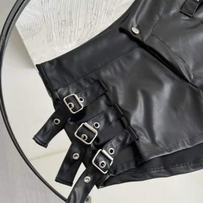 Short engomado tiro bajo MADRID