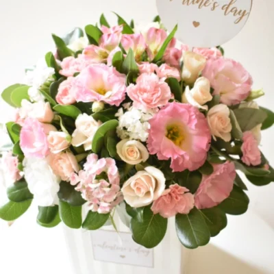 Flower box redonda