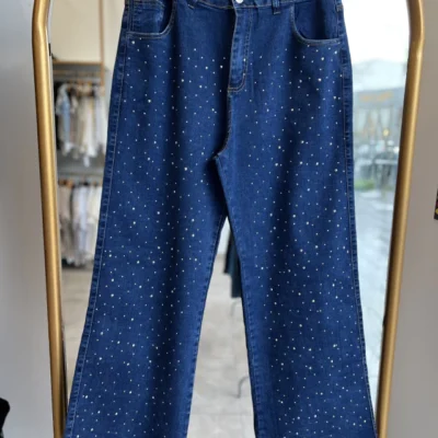 Jean wide leg brillos - (sin cambio) — Mirana Indumentaria, Bahía Blanca