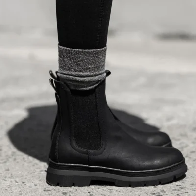 Bota Leire Negro Vegan