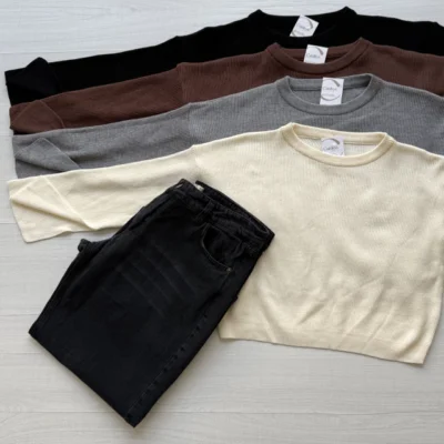 Sweater bremer tajo manga (6 colores)