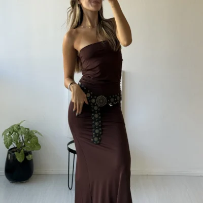 Vestido strapless (2 colores) — Cattley Shoes, Bahía Blanca