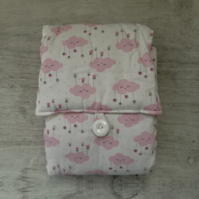 CAMBIADOR PLEGABLE NUBECITAS ROSA
