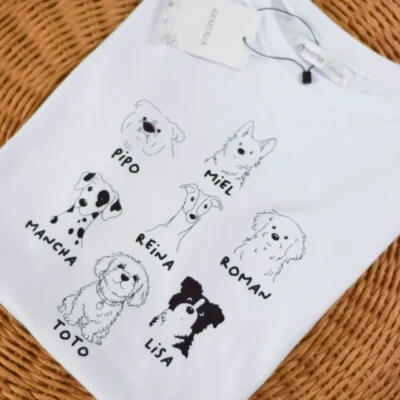 Remera Dog nombres — Armenia Disenos, Bahía Blanca