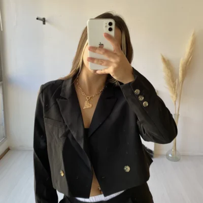 Blazers corto forrado