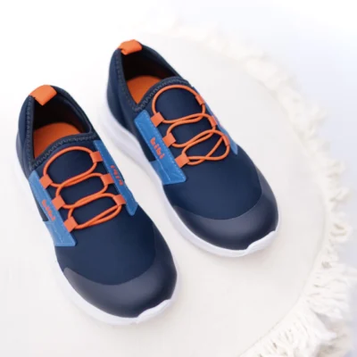 1167235 Bibi Zapatilla Azul con Cordon Elastico