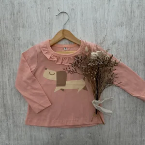 REMERA VOLADITOS SALCHI ROSA