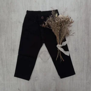 JEAN GABARDINA CORTE CHINO NEGRO — Oli Baby, Bahía Blanca