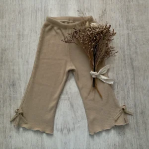 PANTALON OXFORD ACANALADO BEIGE