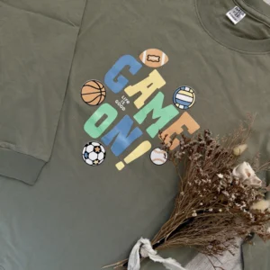 REMERA GAME VERDE CLARO