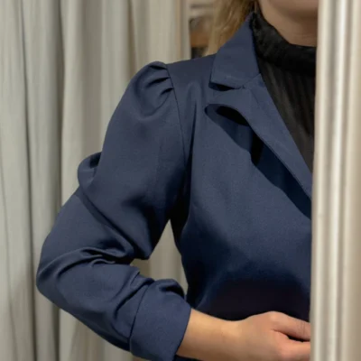 Blazer de bengalina Italia
