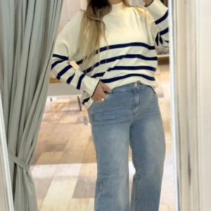 Jean Marina | wide leg desflecado