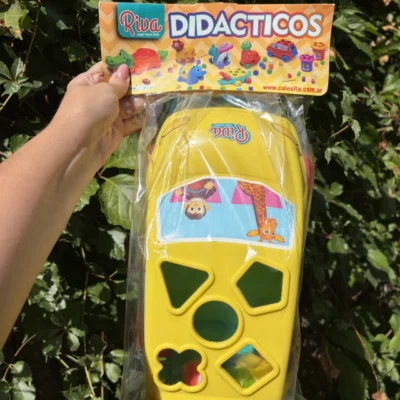 Baby Auto Didáctico con Figuras de Encastre - Riva