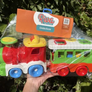Riva – Pequeño Tren con Vagón y Encastres