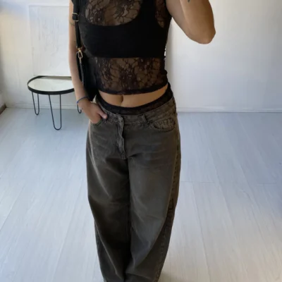 Short de encaje premium