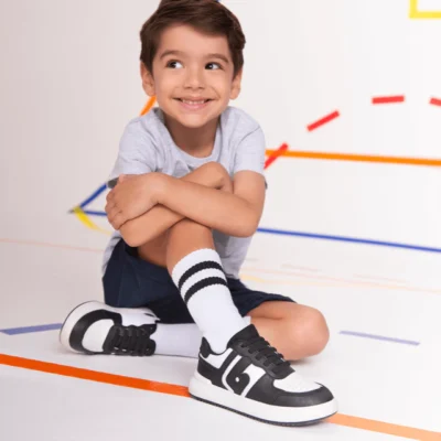 1241003 Bibi Zapatilla Combinada con Cordón Elástico