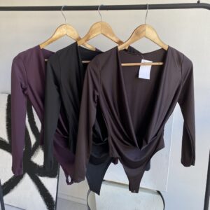 Body manga larga (3 colores)