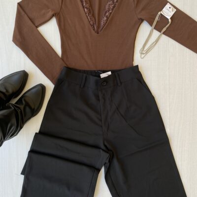 Sastrero WIDE LEG negro