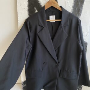Blazer oversize con hombreras