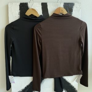 Media polera de modal (2 colores)