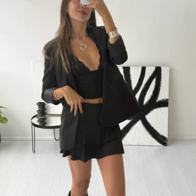 Top de encaje