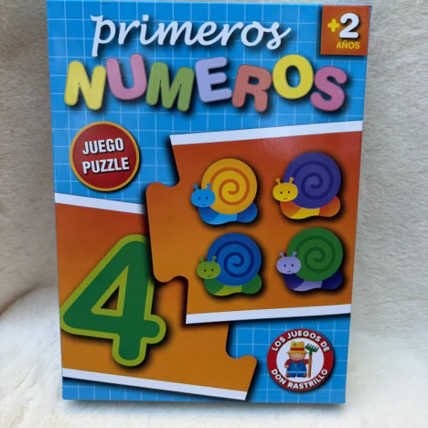 Juego Puzzle Primeros Números – Don Rastrillo