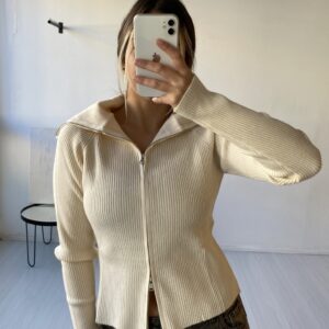 Campera bremer doble cierre (corte en hombro) — Cattley Shoes, Bahía Blanca