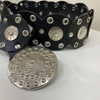 Cinto faja ecocuero con hebilla — Cattley Shoes, Bahía Blanca