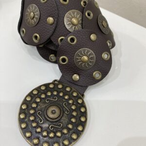 Cinto faja ecocuero con hebilla — Cattley Shoes, Bahía Blanca