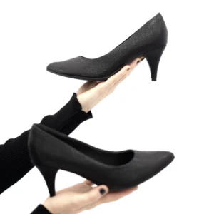 745035-796T Piccadilly Zapato Negro con Brillo