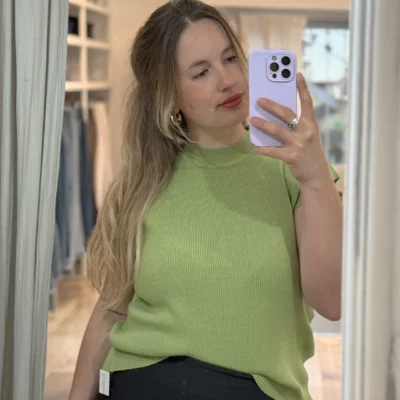 Chaleco Aleli - Beige — Casa Blanca Showroom, Bahía Blanca