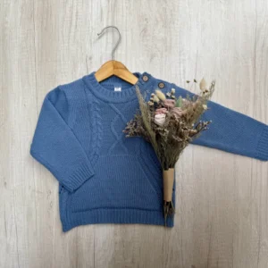 SWEATER DE LANA TEJIDO BOLSILLO AERO