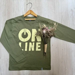 REMERA ONLINE VERDE