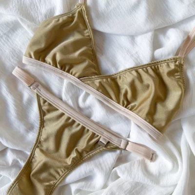 Bikini Justina lima claro