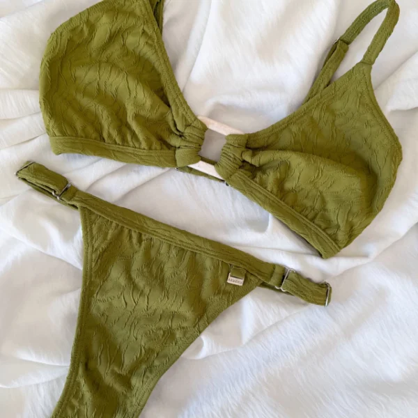 Bikini Rita tramada Pistacho