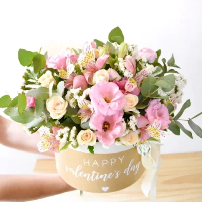 Flower box redonda mediana