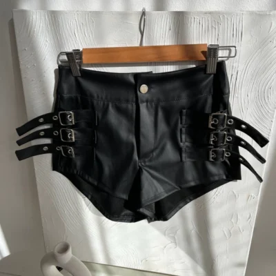 Short engomado tiro bajo MADRID