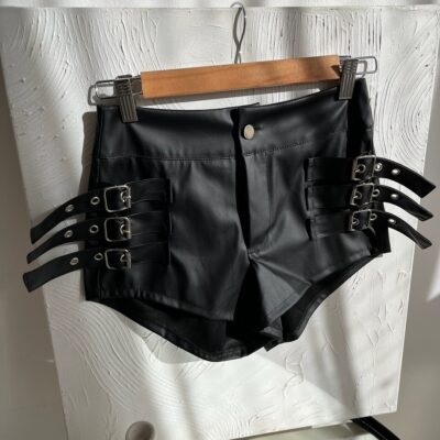 Short engomado tiro bajo MADRID